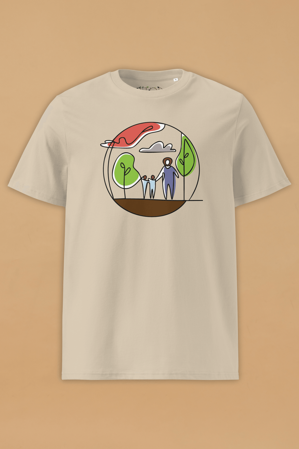 Rainforest Community T-Shirt in Desert Dust