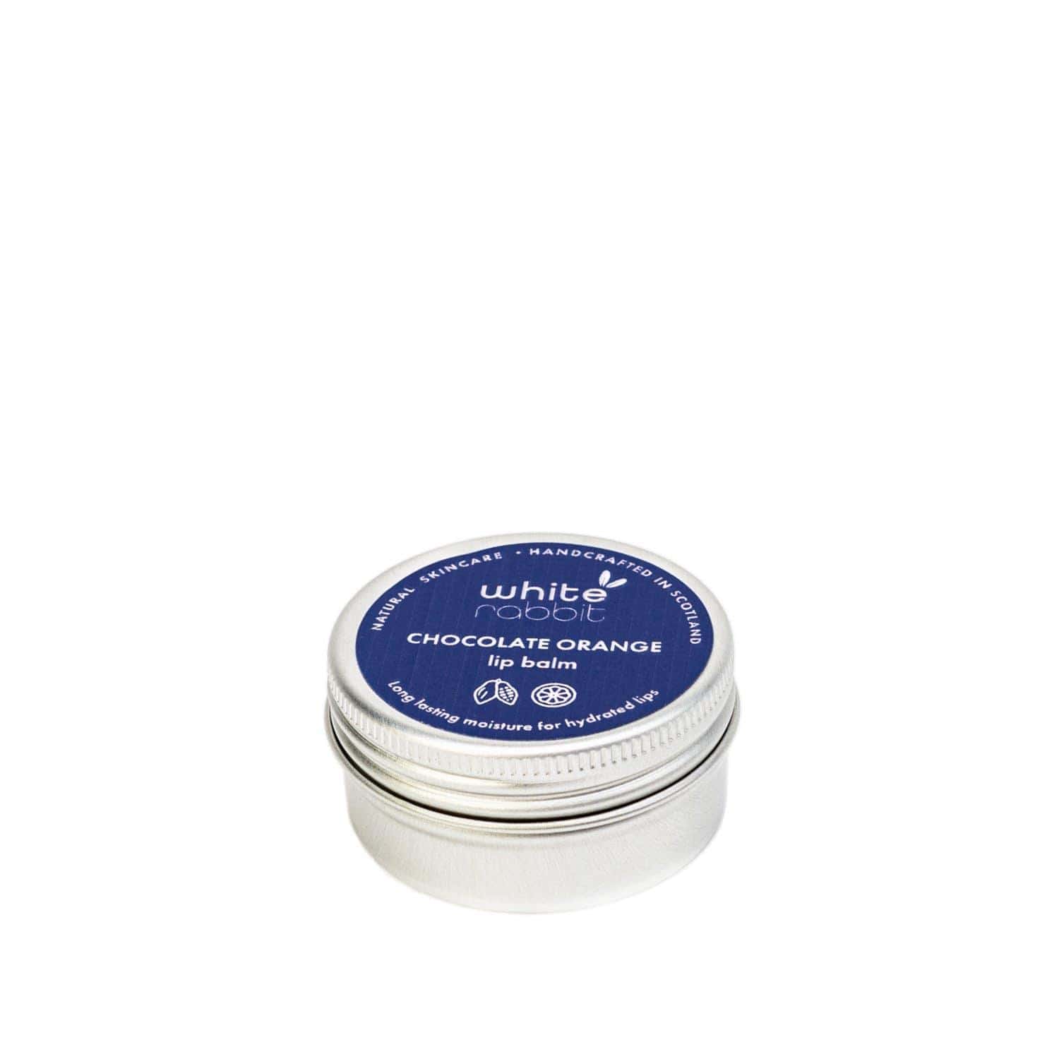 Chocolate Orange Lip Balm with Shea Butter and Cocoa