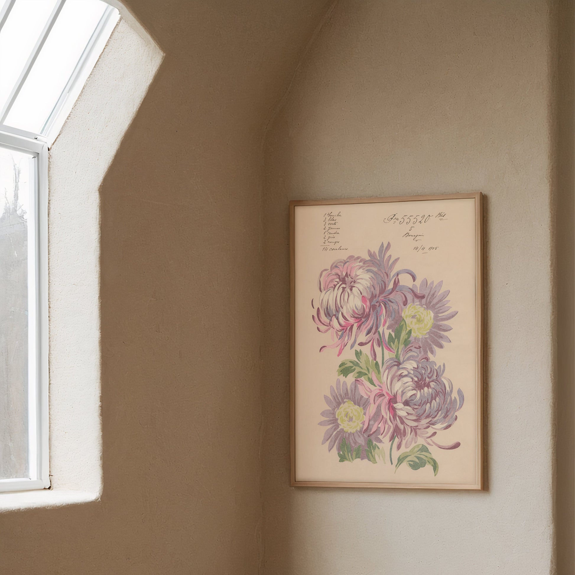 No.107 Connie Blooms 1905 Vintage Archive Poster Print