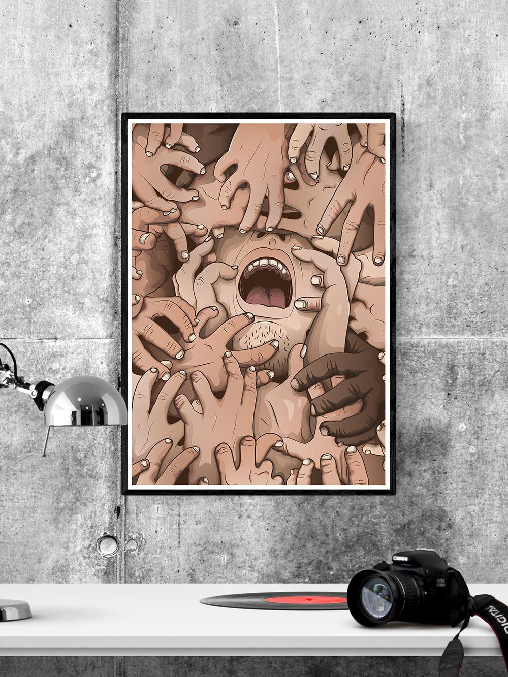Consumed Sci Fi Art Print
