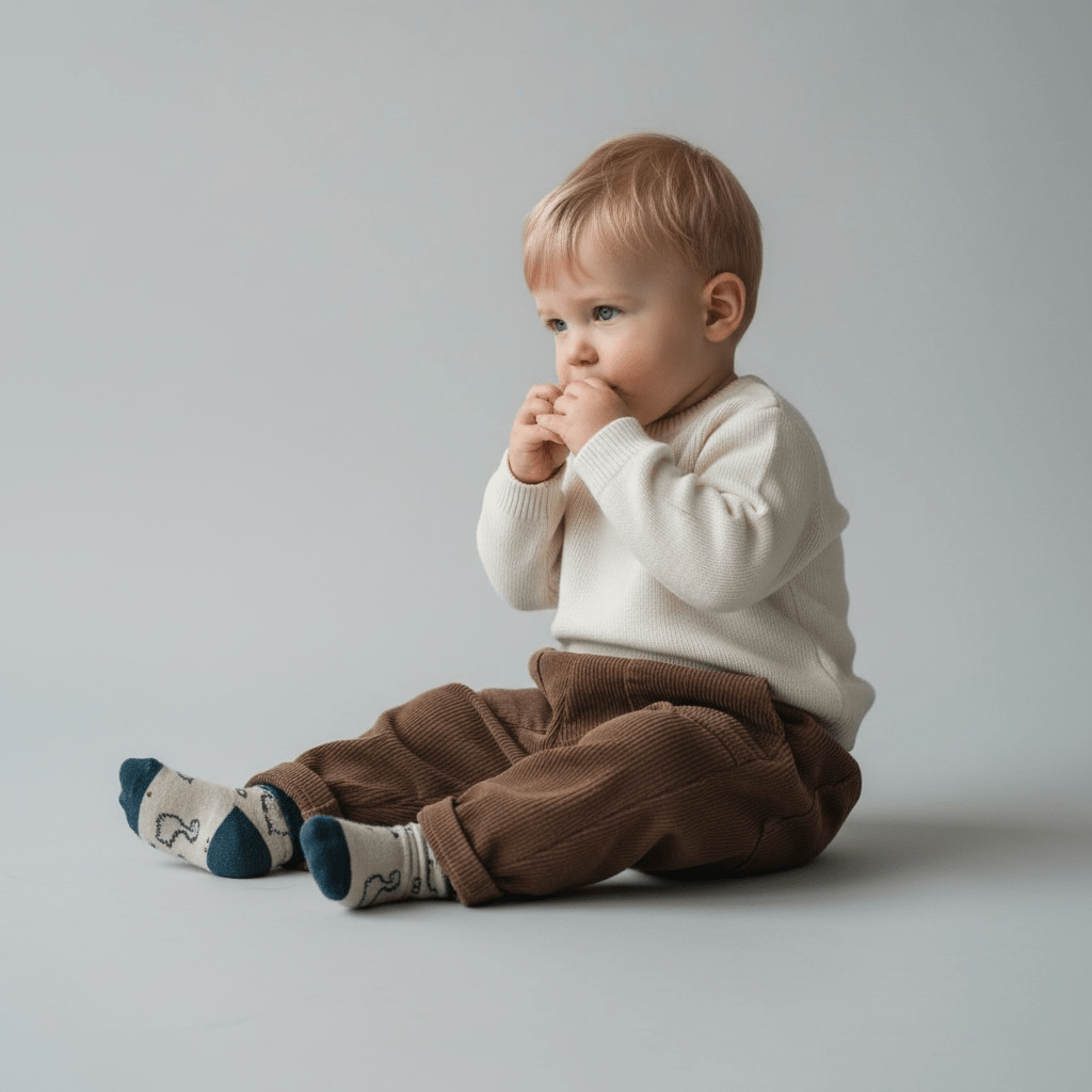 Kids Corduroy Pocket Trousers