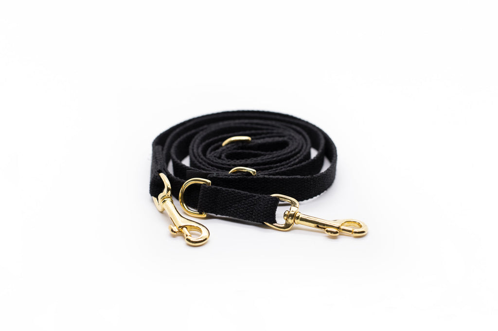 Long Cotton Multi Lead Adjustable Dog Lead