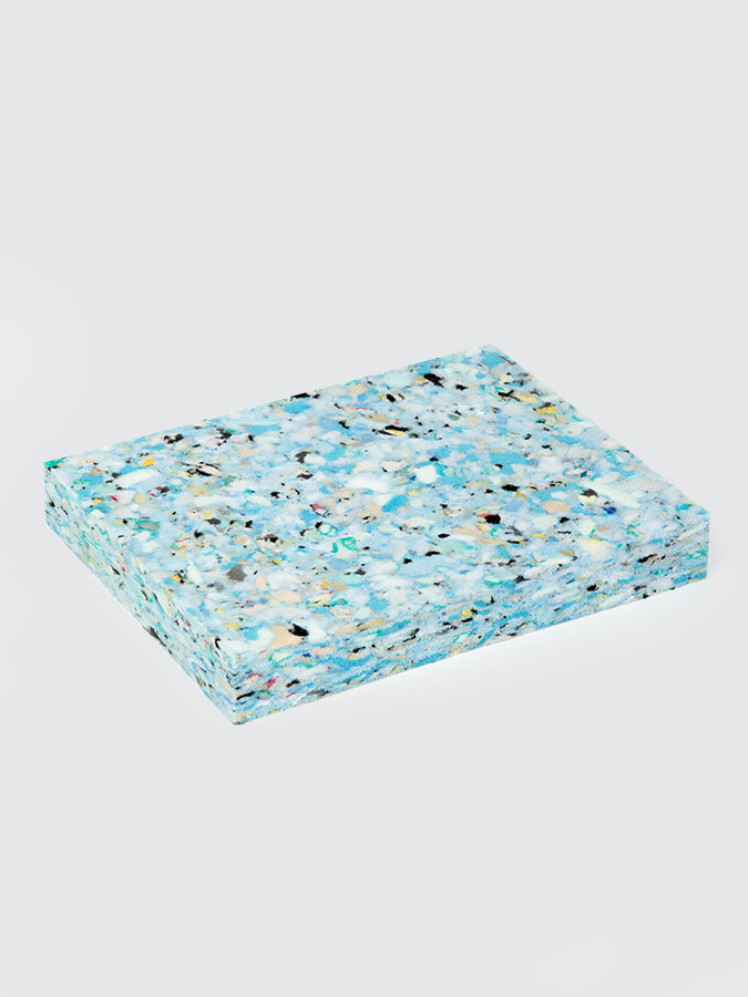 Recycled Chip Foam Yoga Block 20 x 15 x 2.5cm