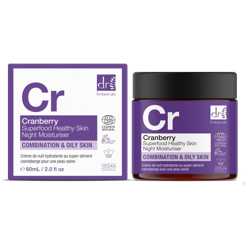 Cranberry Night Moisturiser 60ml