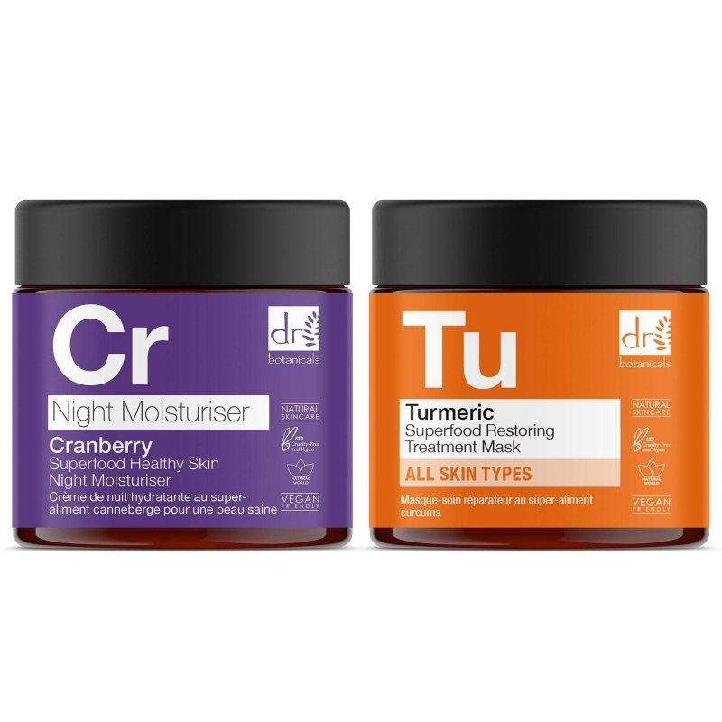 Cranberry and Turmeric Evening Skin Kit