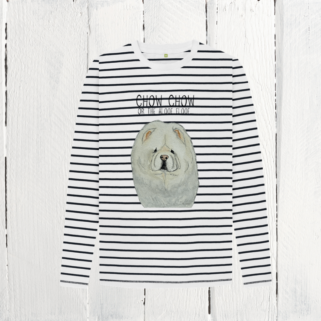 Cream Chow Chow Child's Breton Top