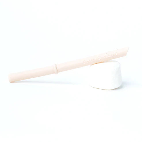 Silicone Straws with Stoppers for Babychino Cups