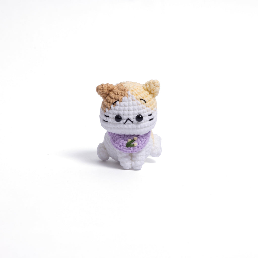 Polite Bib Crochet Cat Collection
