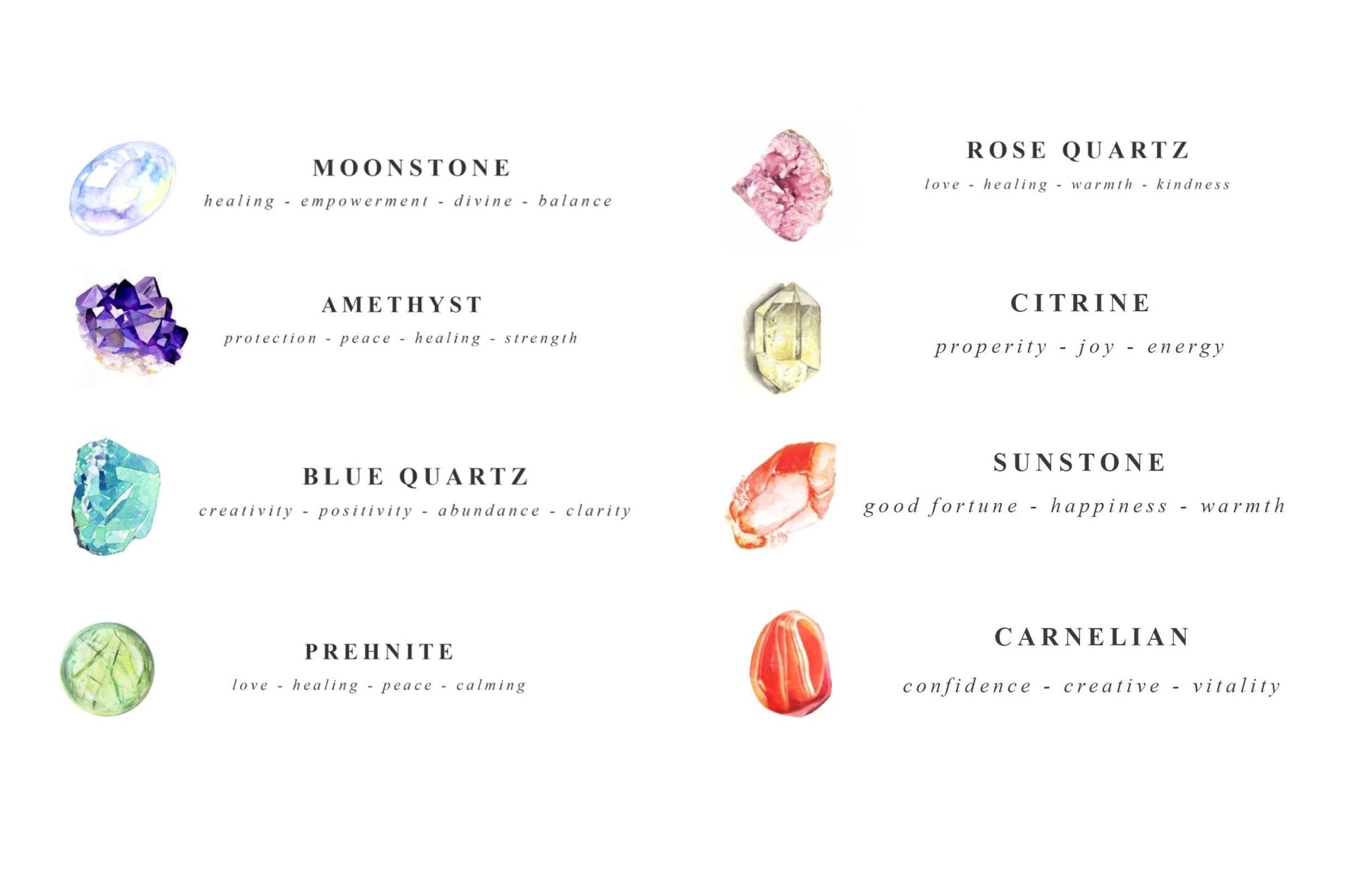 Pure Crystal Chakra Necklace with Gemstone Beads