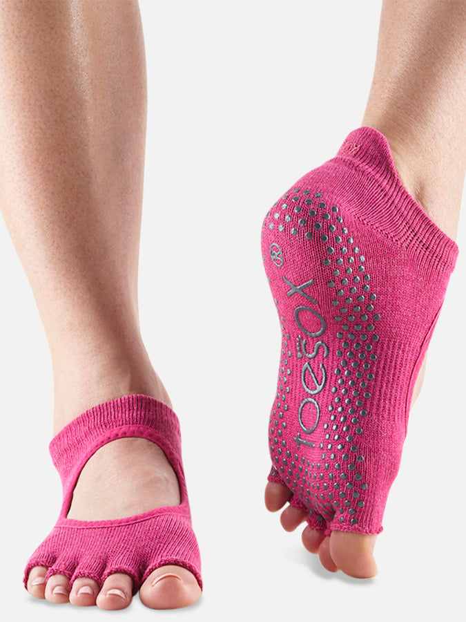 Half Toe Bellarina Women's Yoga Grip Socks