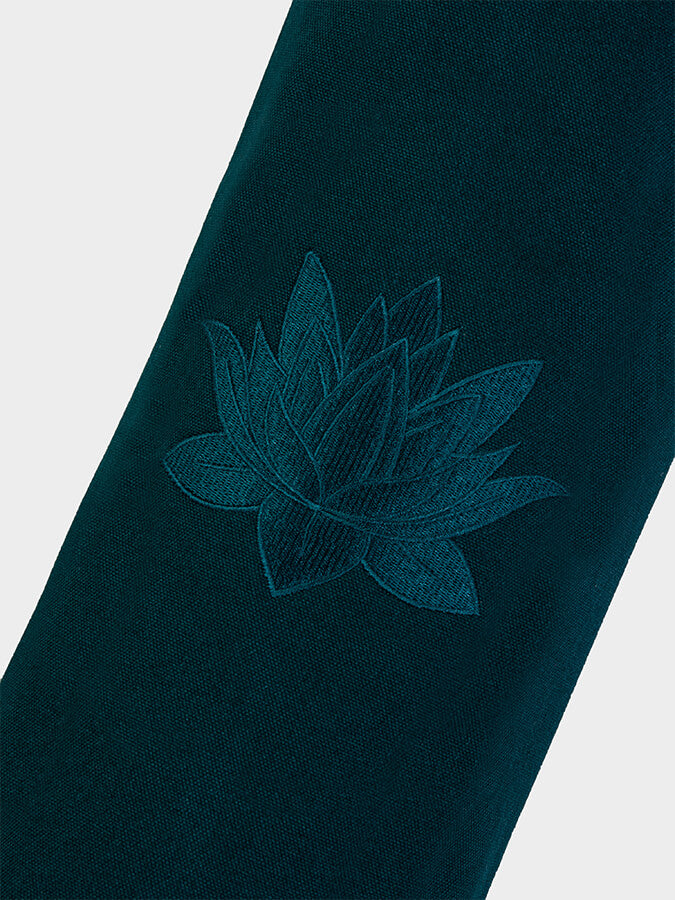 Organic Cotton Lotus Yoga Mat Bag