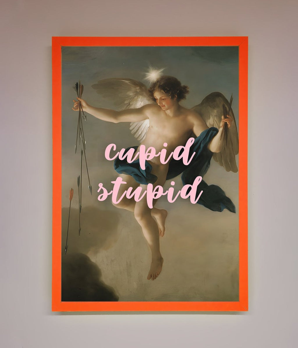 Cupid Stupid Framed Poster
