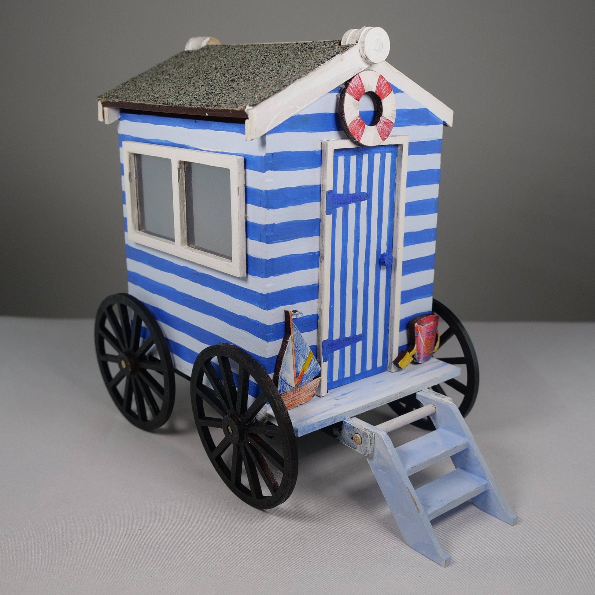 Bathing Hut Flatpack Model Kit