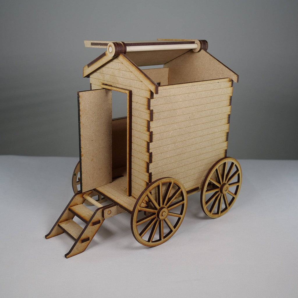 Bathing Hut Flatpack Model Kit