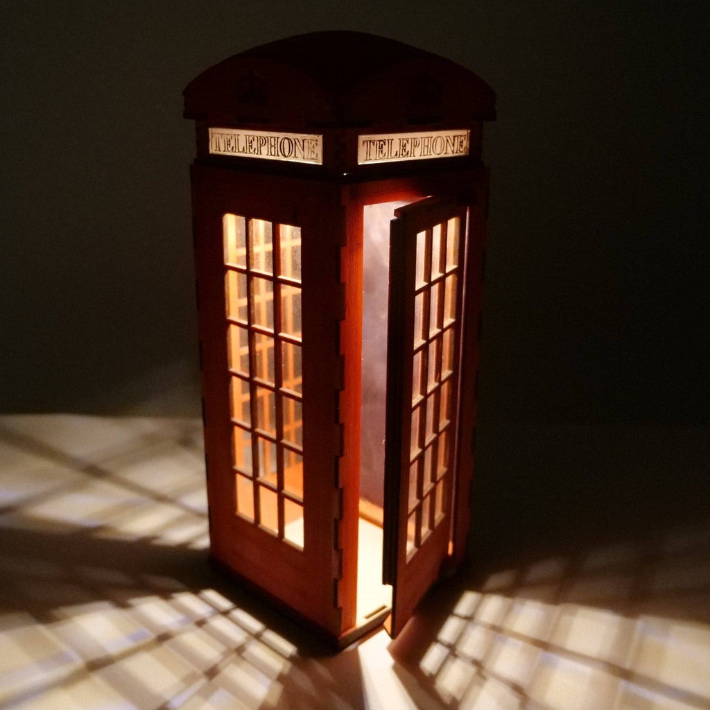 Telephone Box Lamp Pre-Built Model