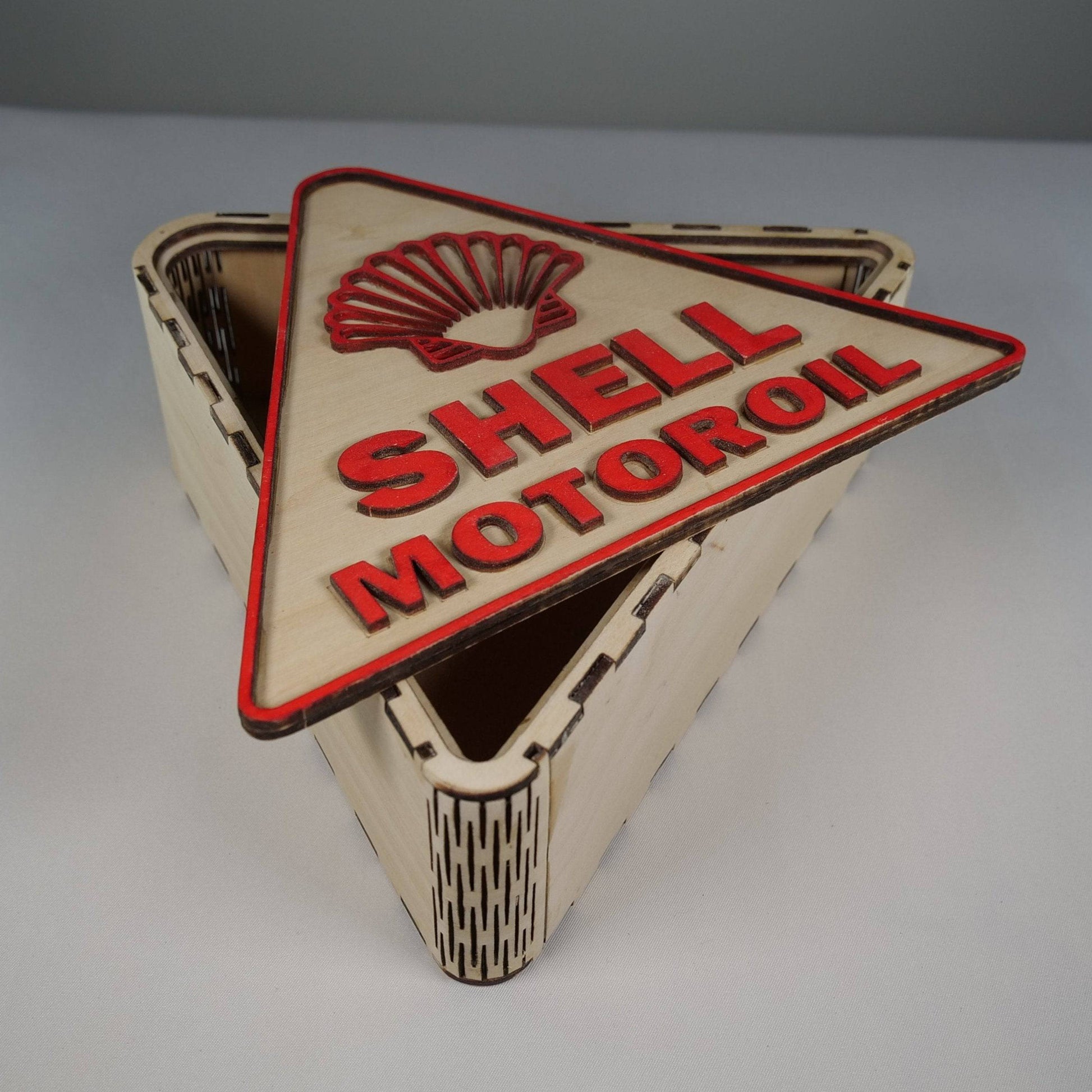 Shell Oil Box Pre Built Storage Model