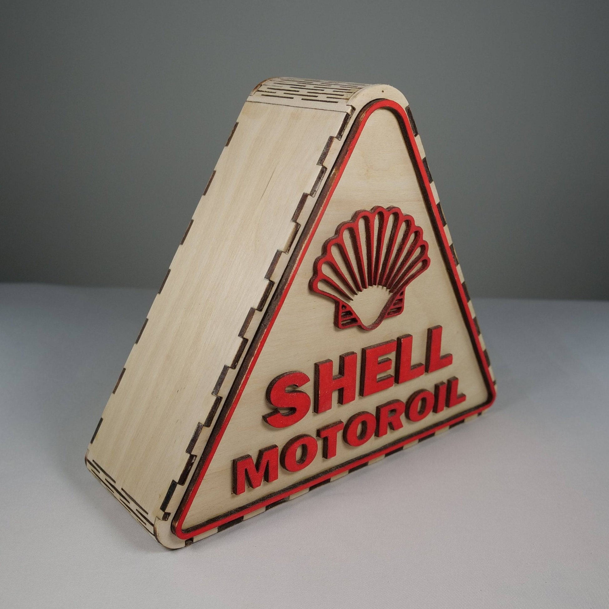 Shell Oil Box Pre Built Storage Model