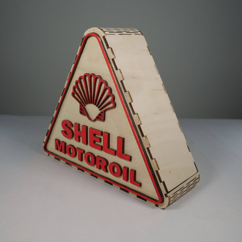 Shell Oil Box Pre Built Storage Model