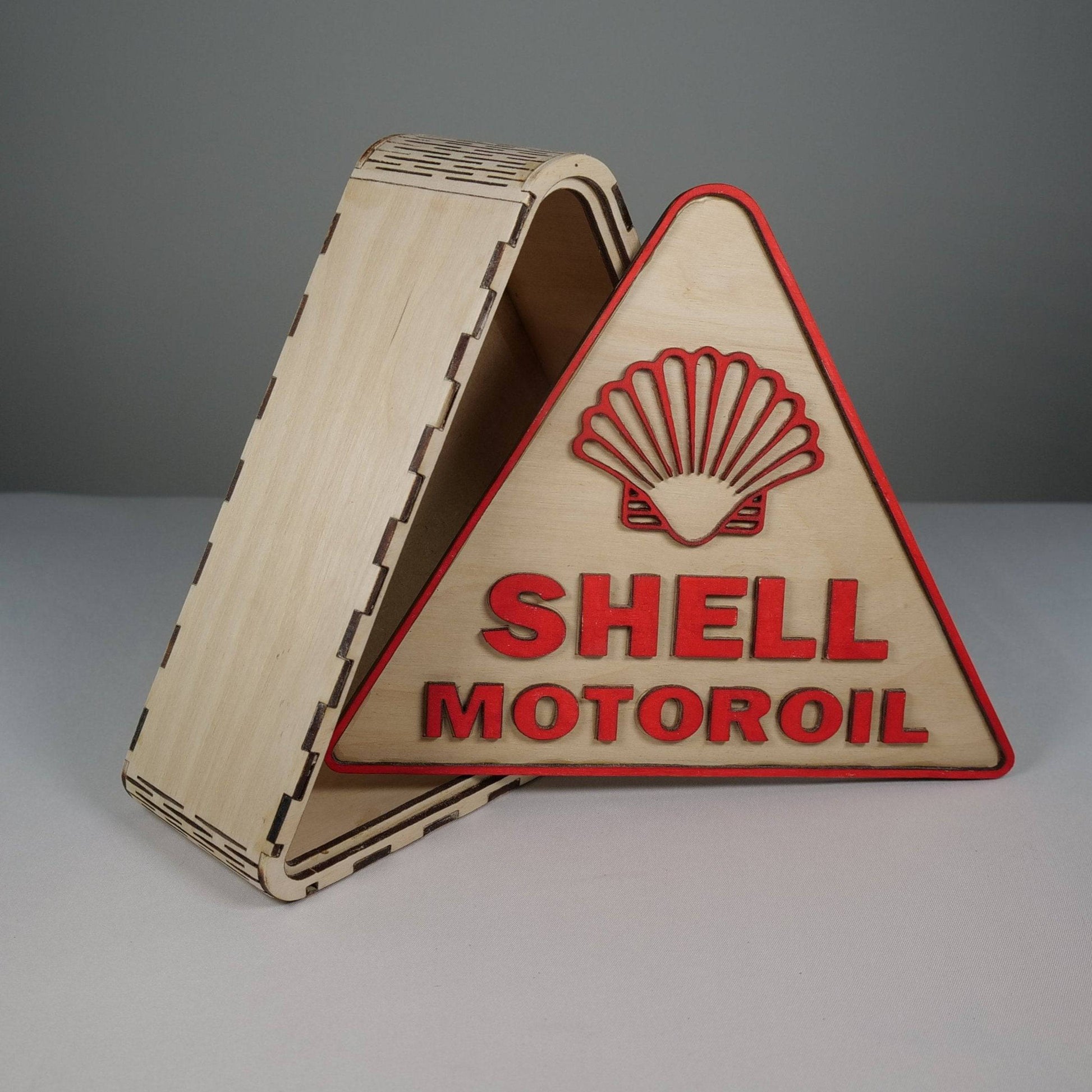 Shell Oil Box Pre Built Storage Model