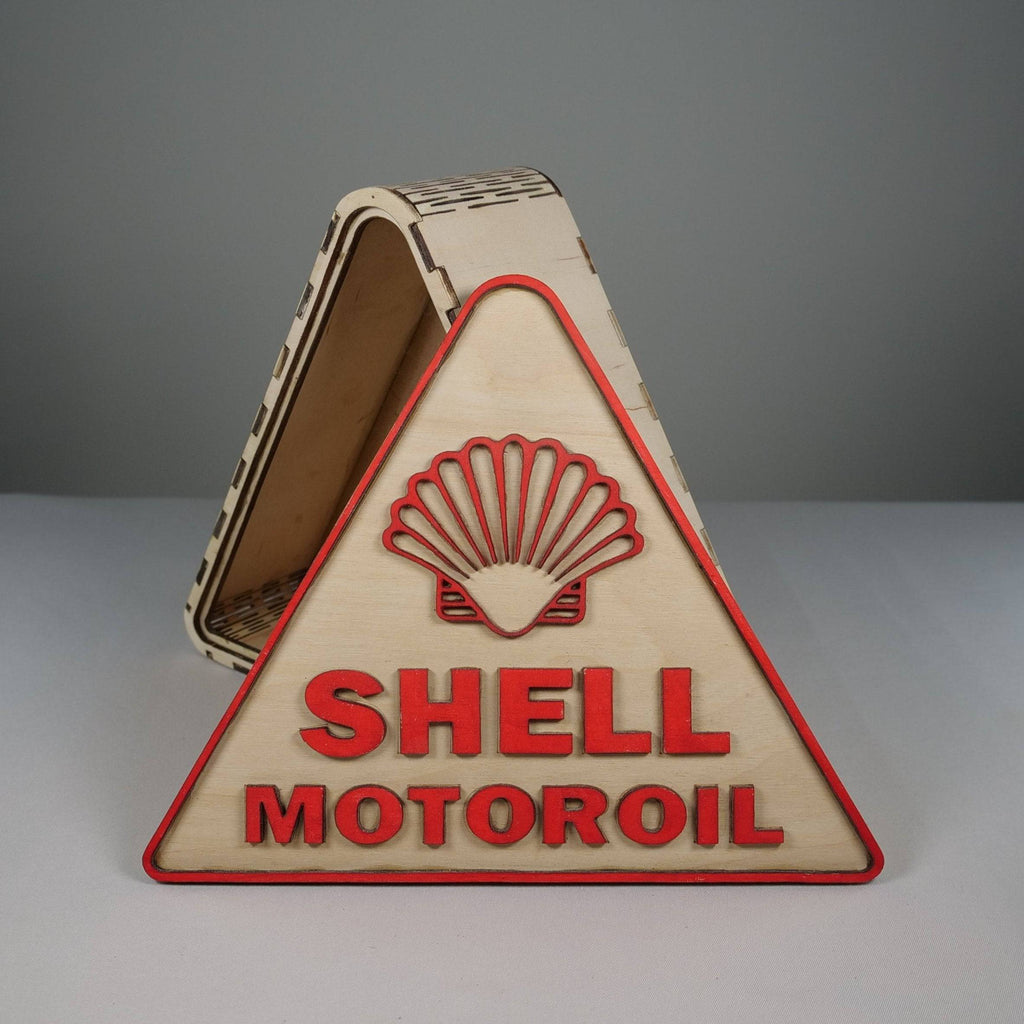 Shell Oil Box Pre Built Storage Model