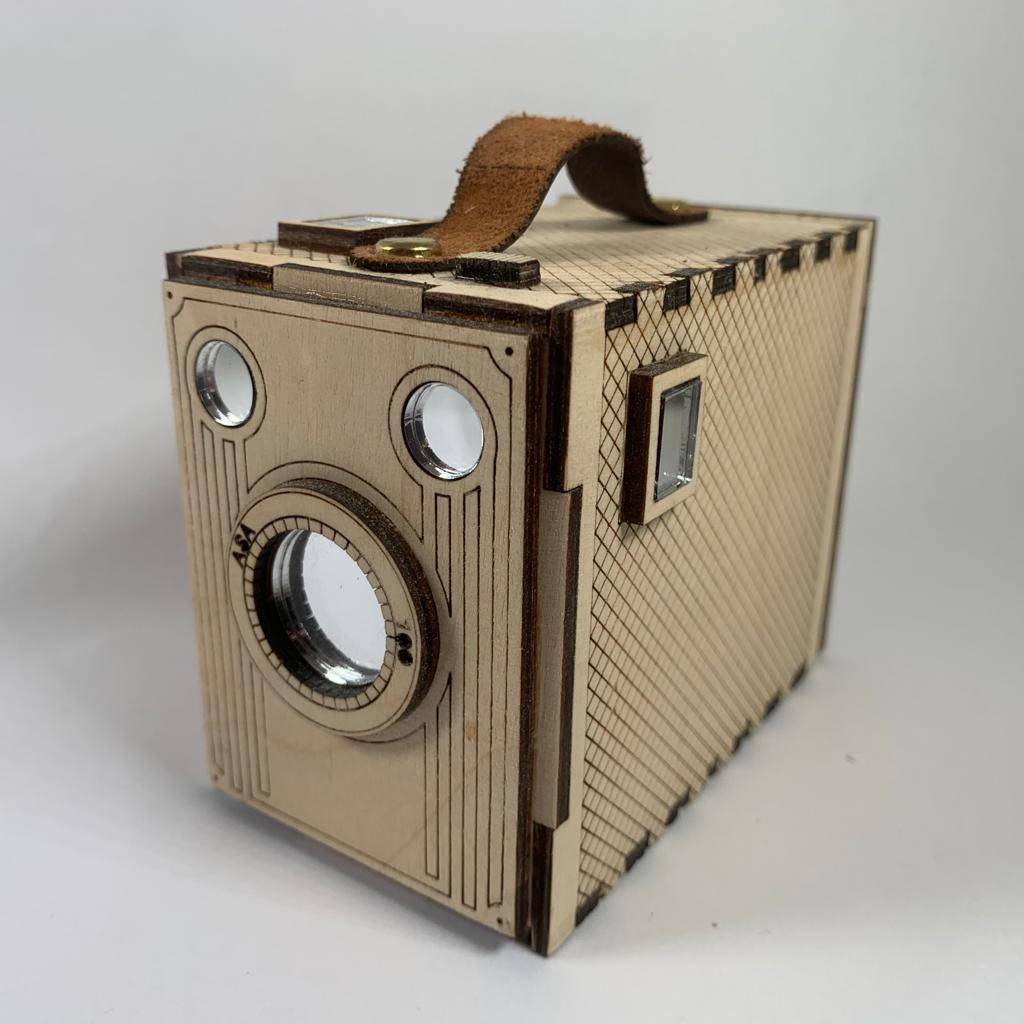 Vintage Brownie Camera Storage Box Pre-Built