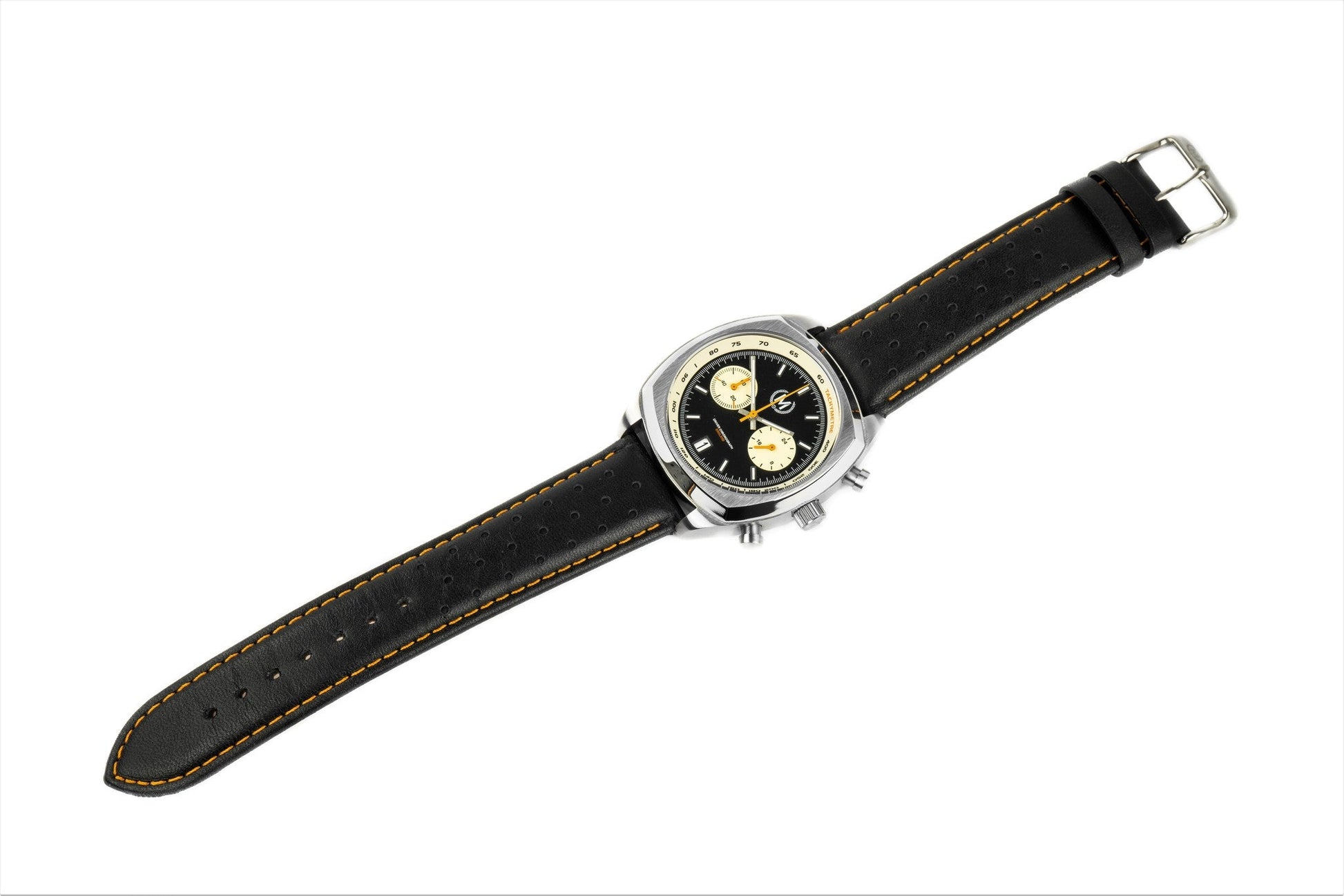 Driver Chronograph MkII Black Reverse Panda Meca-Quartz Watch