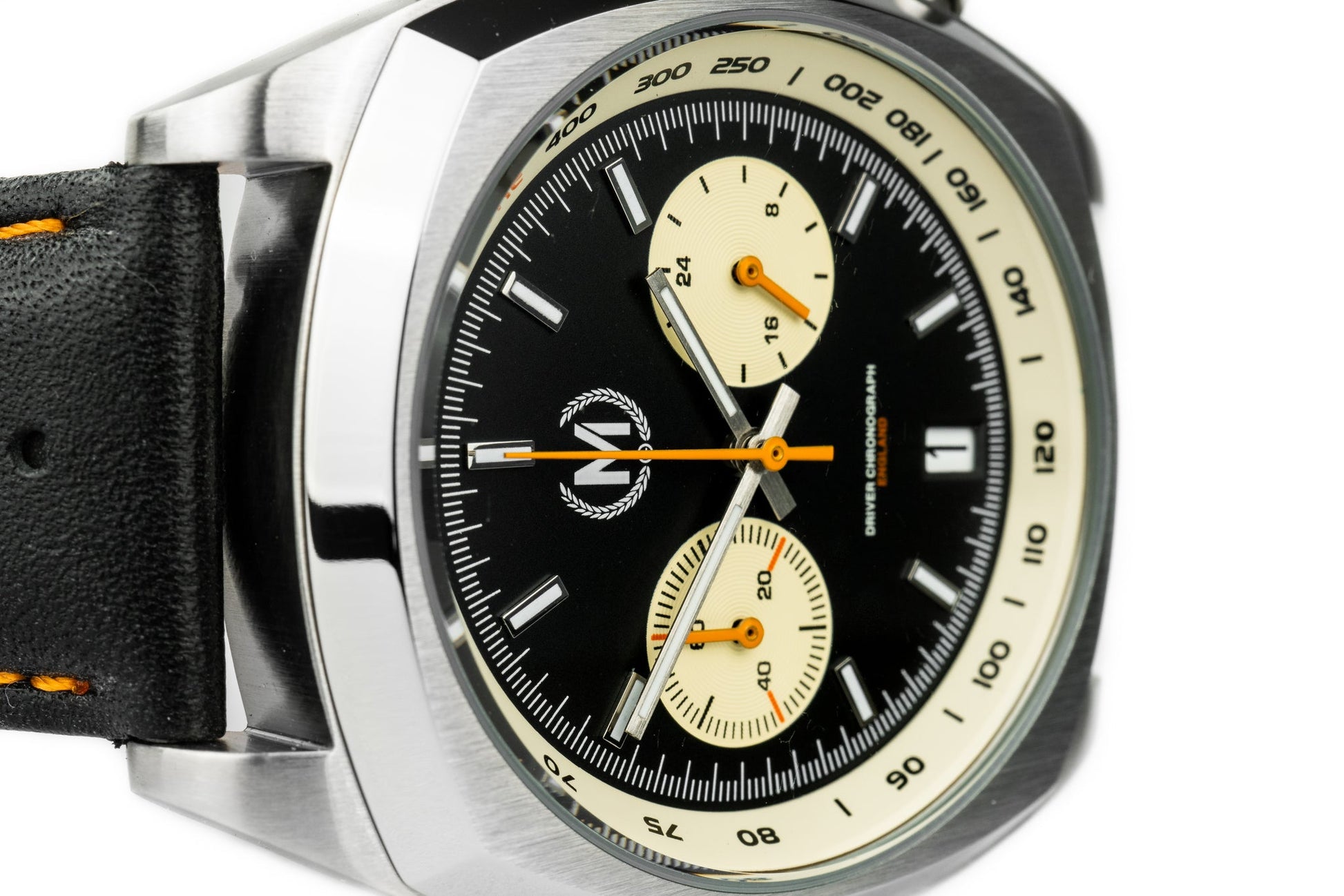 Driver Chronograph MkII Black Reverse Panda Meca-Quartz Watch