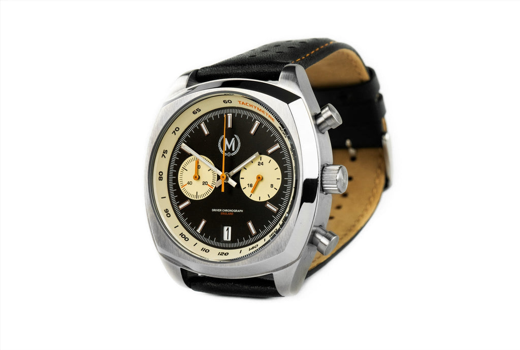 Driver Chronograph MkII Black Reverse Panda Meca-Quartz Watch