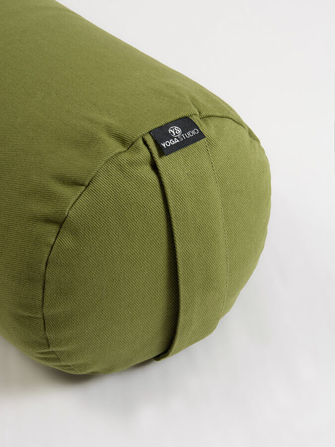 Organic Cotton Buckwheat Lotus Meditation Bolster Cushion