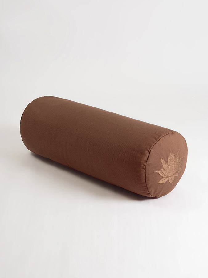 Organic Cotton Buckwheat Lotus Meditation Bolster Cushion