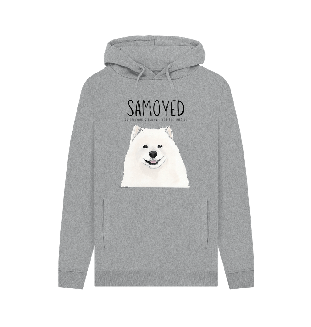 Samoyed Hoodie for Men - Organic Cotton Pullover