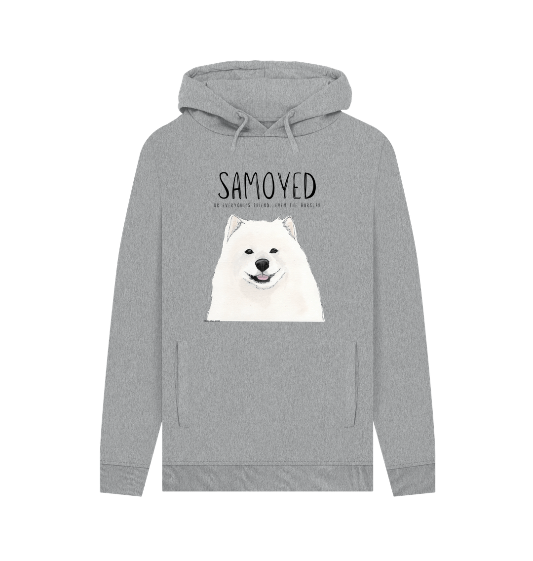 Samoyed Hoodie for Men - Organic Cotton Pullover