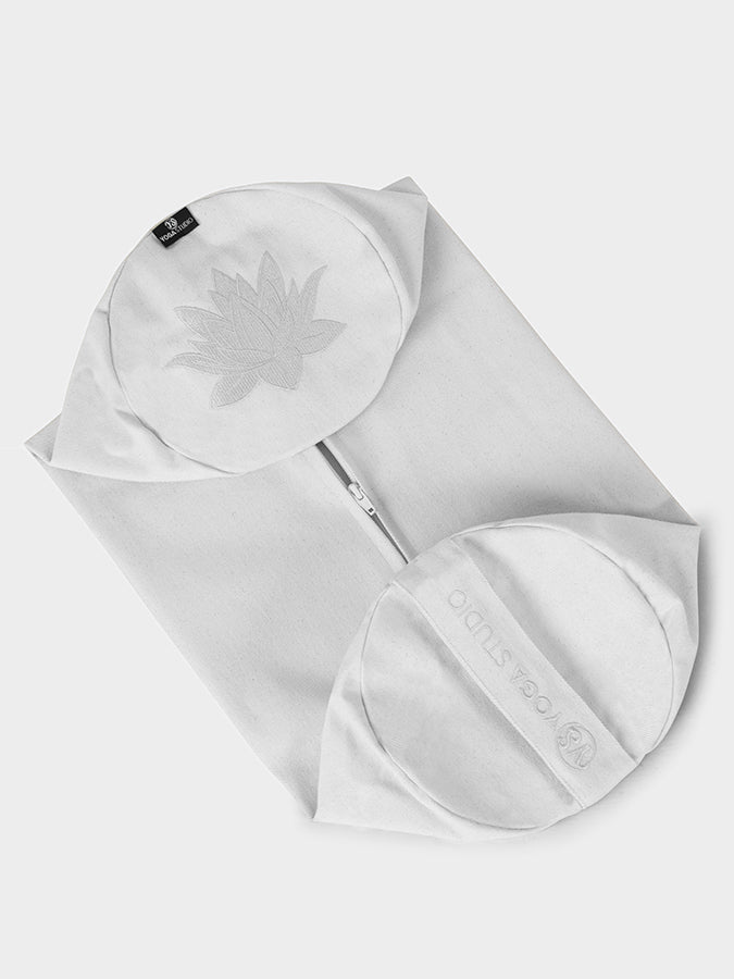 Round Lotus Bolster Outer Cushion Cover