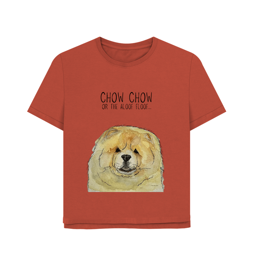 Fawn Chow Chow Relaxed Fit T-Shirt