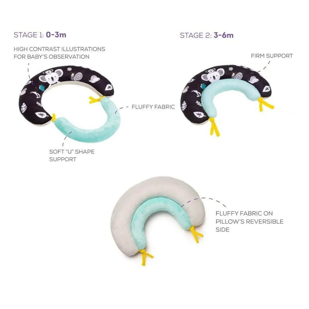 2 in 1 Tummy Time Pillow for Babies