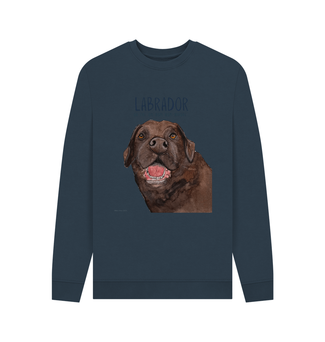 Feast Mode Activated Chocolate Labrador Sweatshirt
