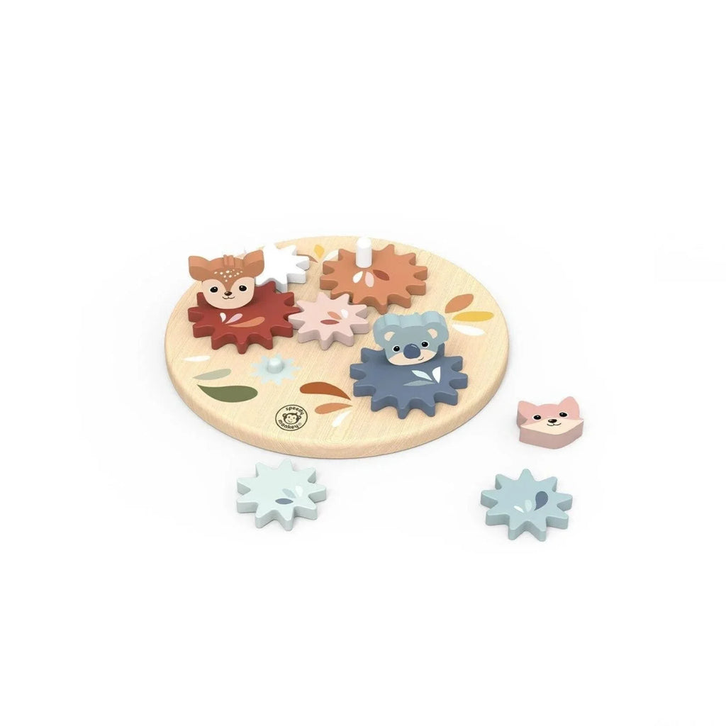 Gear Toy with Animal Pieces for Toddlers