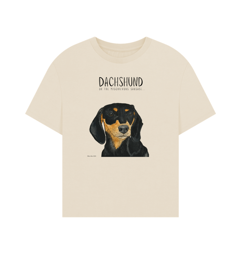 Black and Tan Dachshund Women's Relaxed Fit T-Shirt