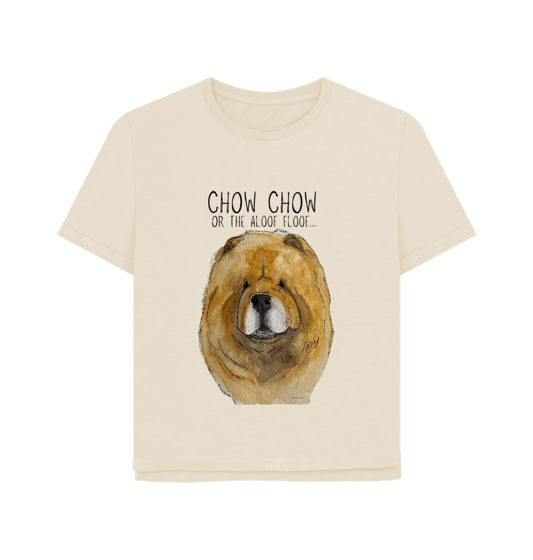 Red Chow Chow Women's Relaxed Fit T-Shirt
