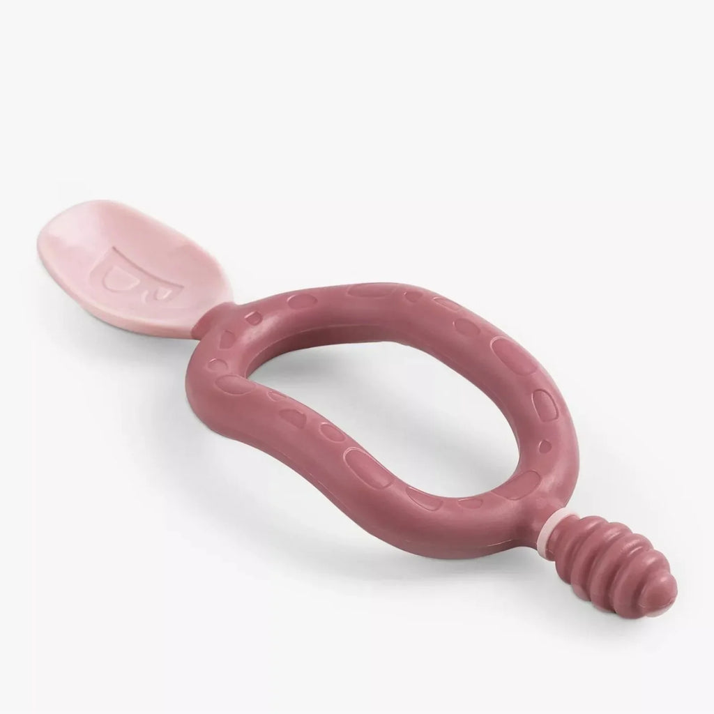 Dippit Baby Weaning Spoons 6 Plus Months Pack of 2 Blush