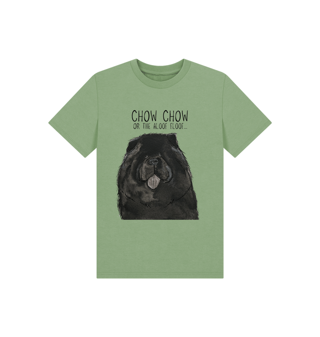 Black Chow Chow Kids T-Shirt