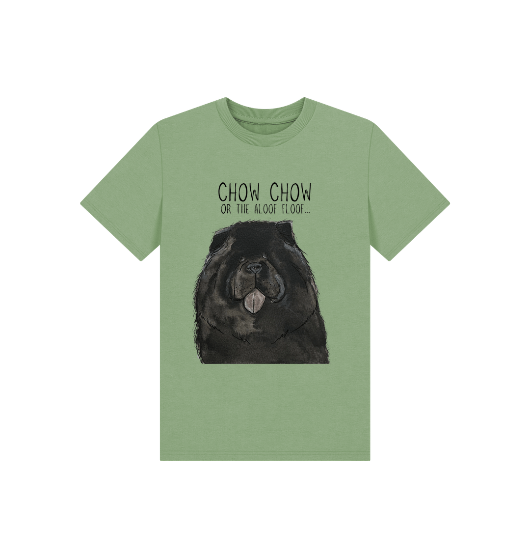 Black Chow Chow Kids T-Shirt