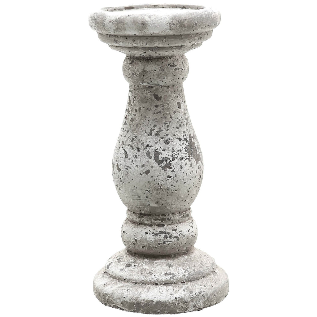 Handcrafted ceramic centerpiece with stone texture in neutral tone, emitting warm ambient glow for modern interiors. by sostter at brixbailey.com