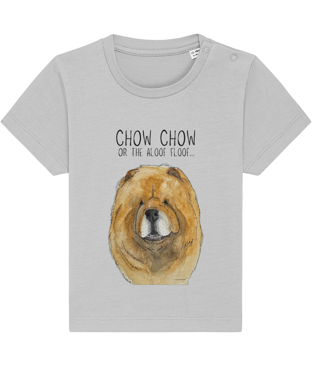 Red Chow Chow Baby T-Shirt