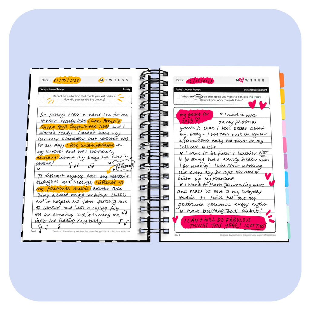 The Daily Question Spiral Journal A5