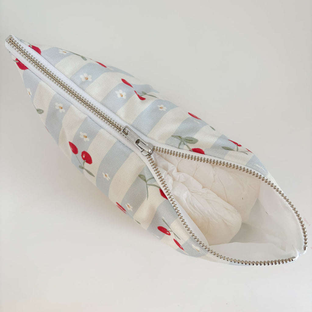 Nappy Wallet - Cherry Stripe