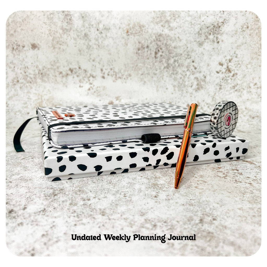 Dalmatian Planning Journal with Pen Holder and Bookmark