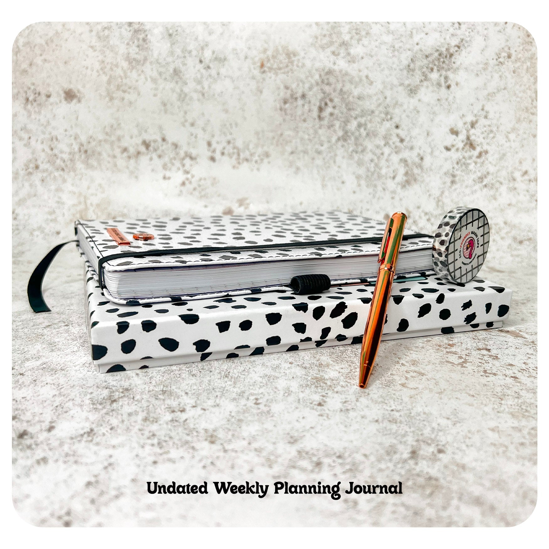 Dalmatian Planning Journal with Pen Holder and Bookmark