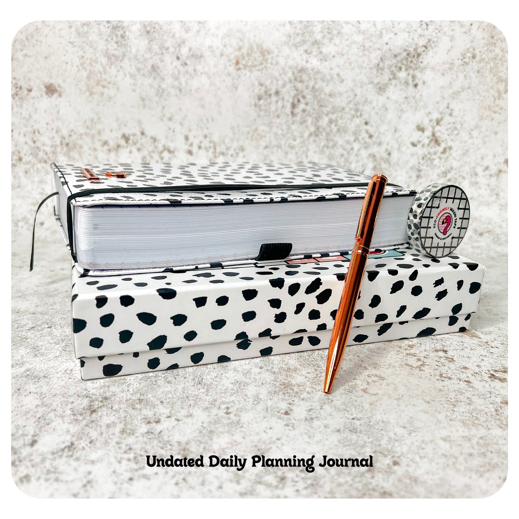 Dalmatian Planning Journal with Pen Holder and Bookmark
