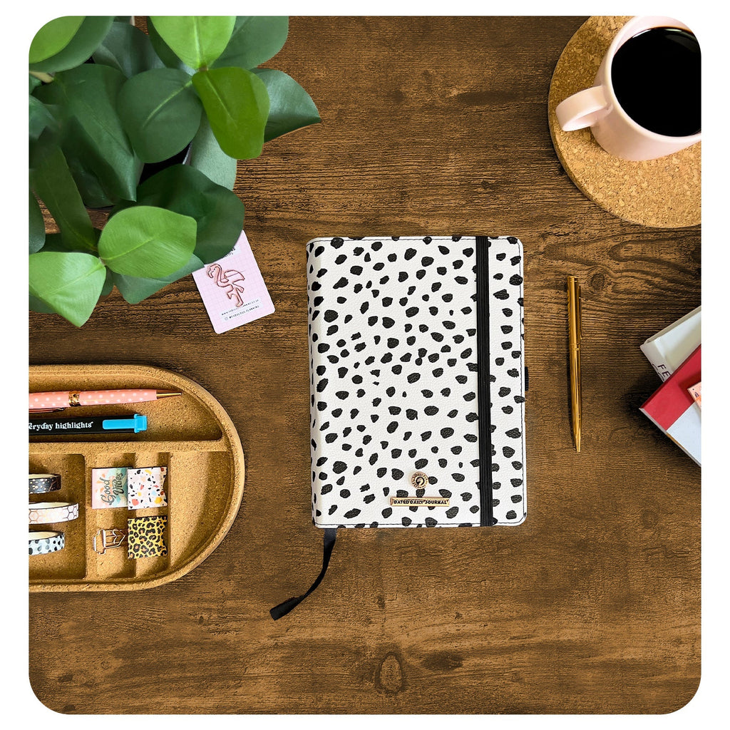Dalmatian Planning Journal with Pen Holder and Bookmark